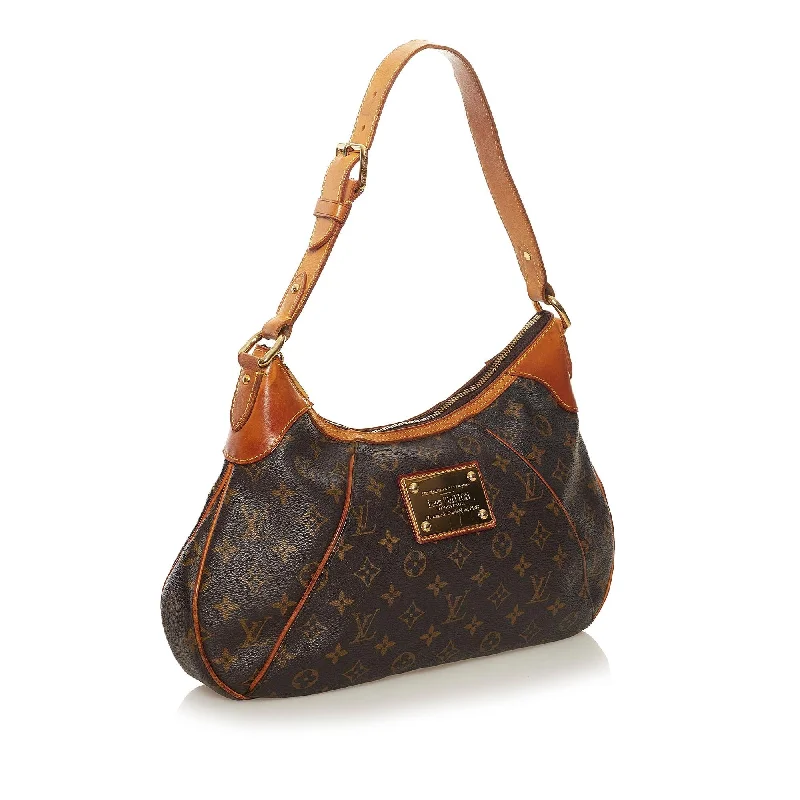 Louis Vuitton handbags with a metal - framed clasp for durabilityLouis Vuitton Monogram Thames GM (34273)