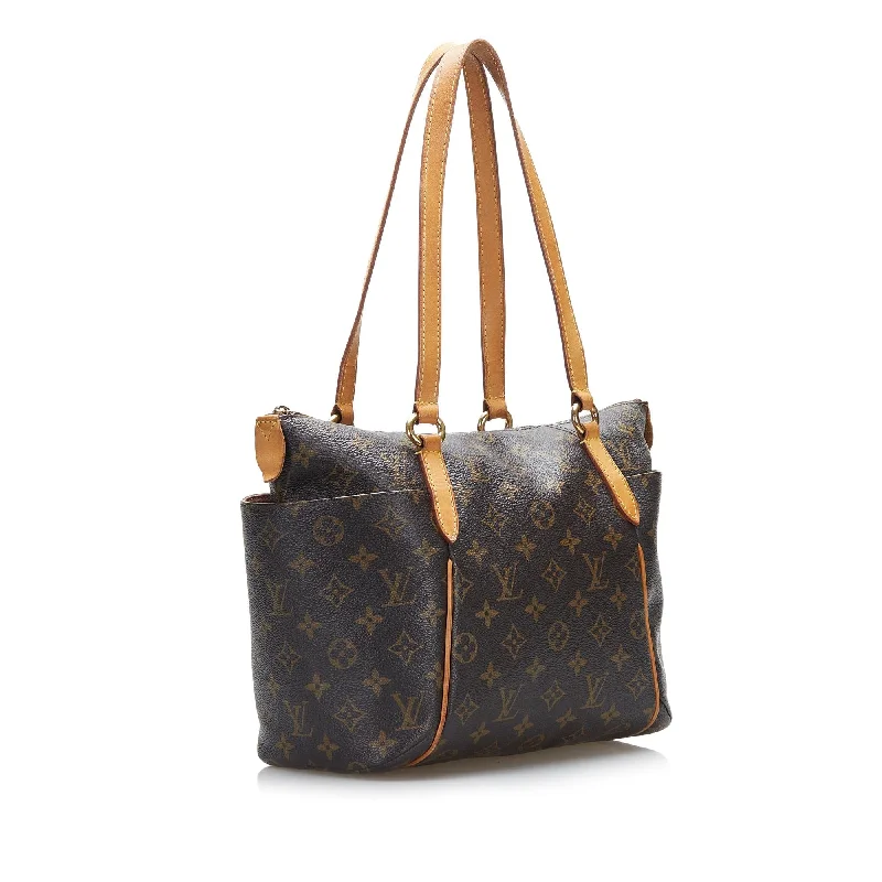 Louis Vuitton backpacks with a sleek, minimalist design for styleLouis Vuitton Monogram Totally PM (37466)