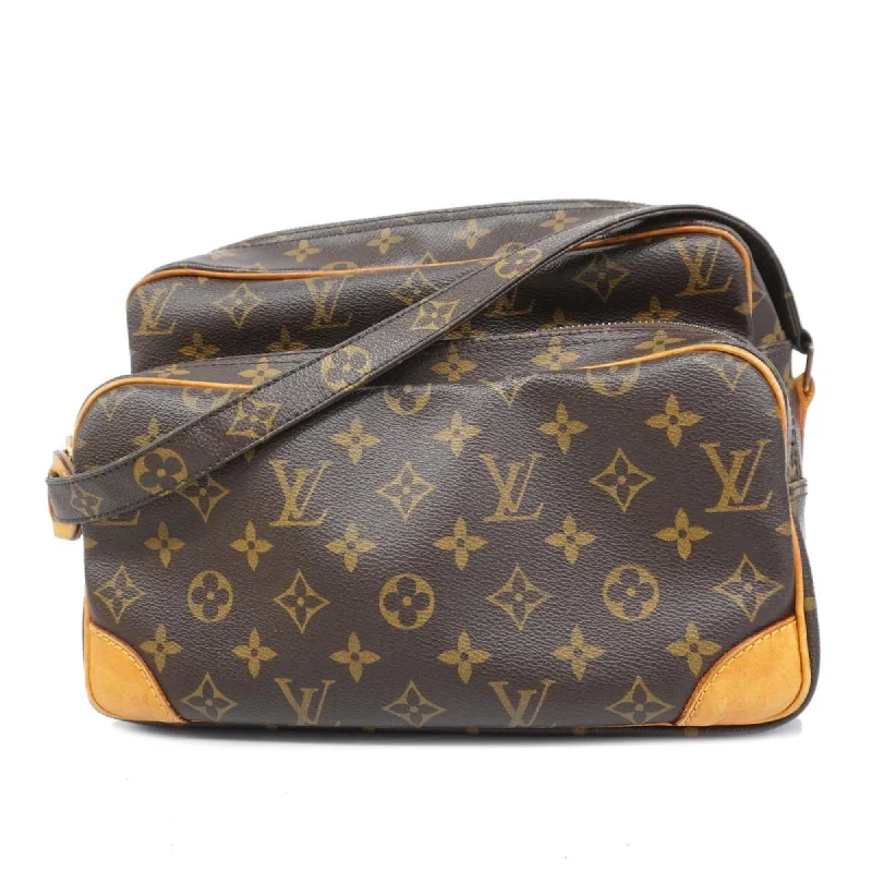 Louis Vuitton bags with a zip - around closure for enhanced securityLOUIS VUITTON Nile Shoulder Bag