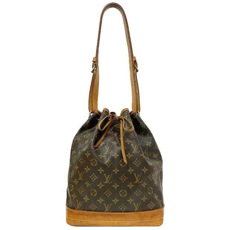 Louis Vuitton Twist bags with the iconic LV - turnlock closureLOUIS VUITTON Noe Brown Beige Gold Monogram M42224 Canvas Nume Unknown