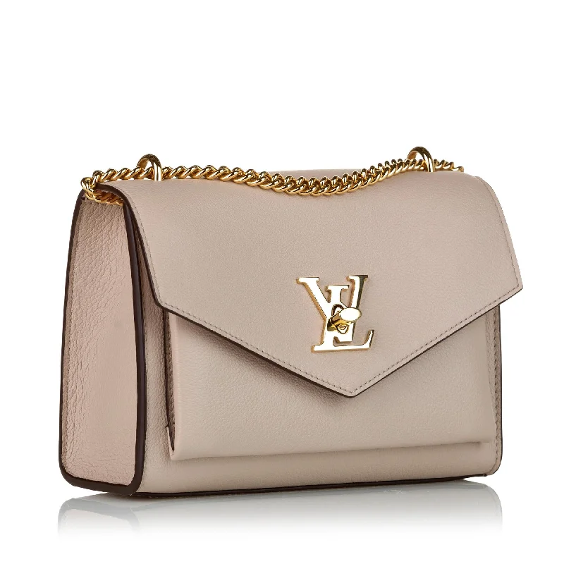 Louis Vuitton backpacks with a sleek, minimalist design for styleLouis Vuitton MyLockMe BB (33193)