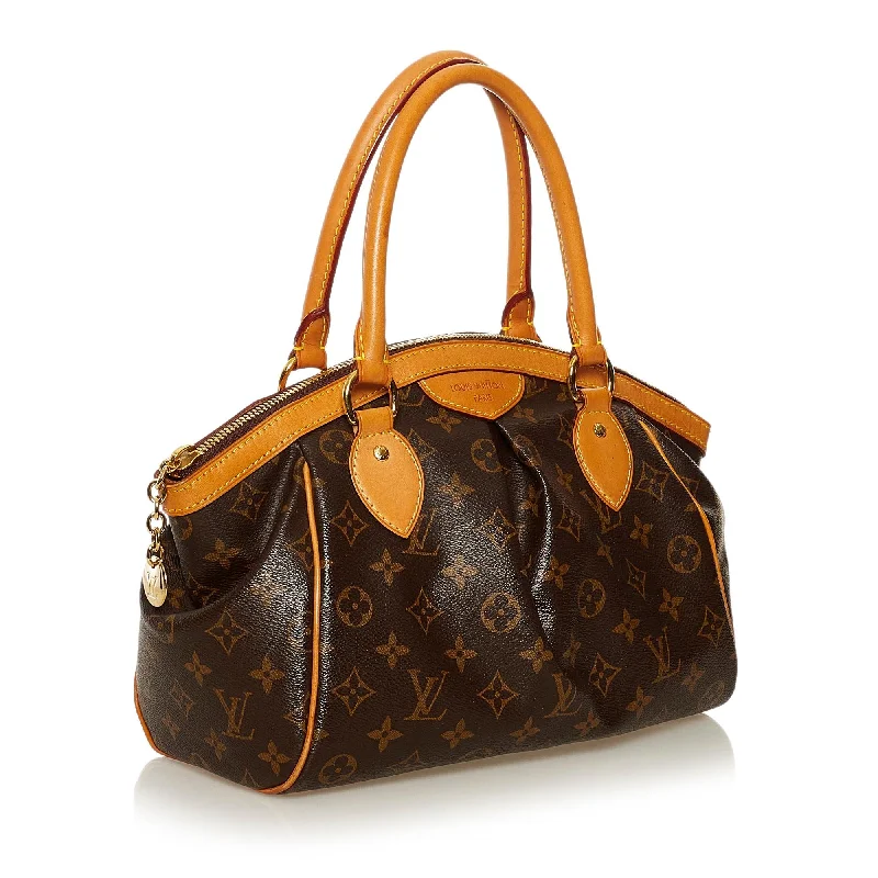 Louis Vuitton Alma bags featuring the signature top - handle designLouis Vuitton Monogram Tivoli PM 36270)