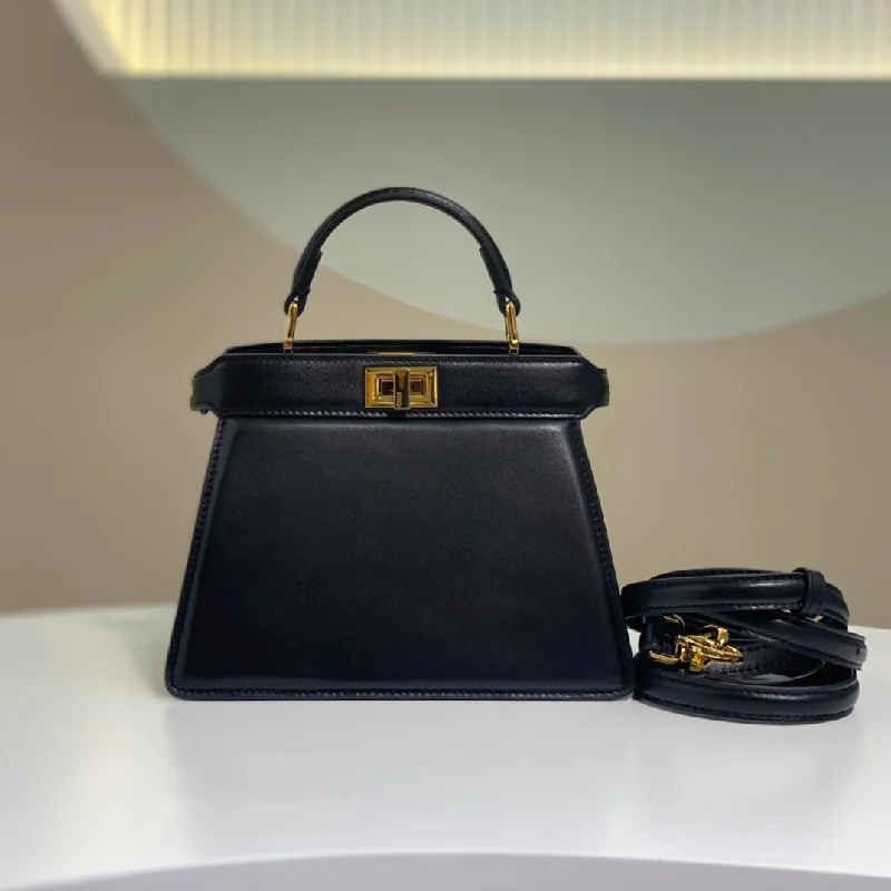 Ladies Fendi Peekaboo bags with gold - toned hardware for a touch of luxuryWF -  Fendi Bag - 208