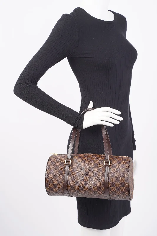 Louis Vuitton Petite Malle bags with a hard - shell structure for uniquenessLouis Vuitton Papillon 30 Damier Ebene