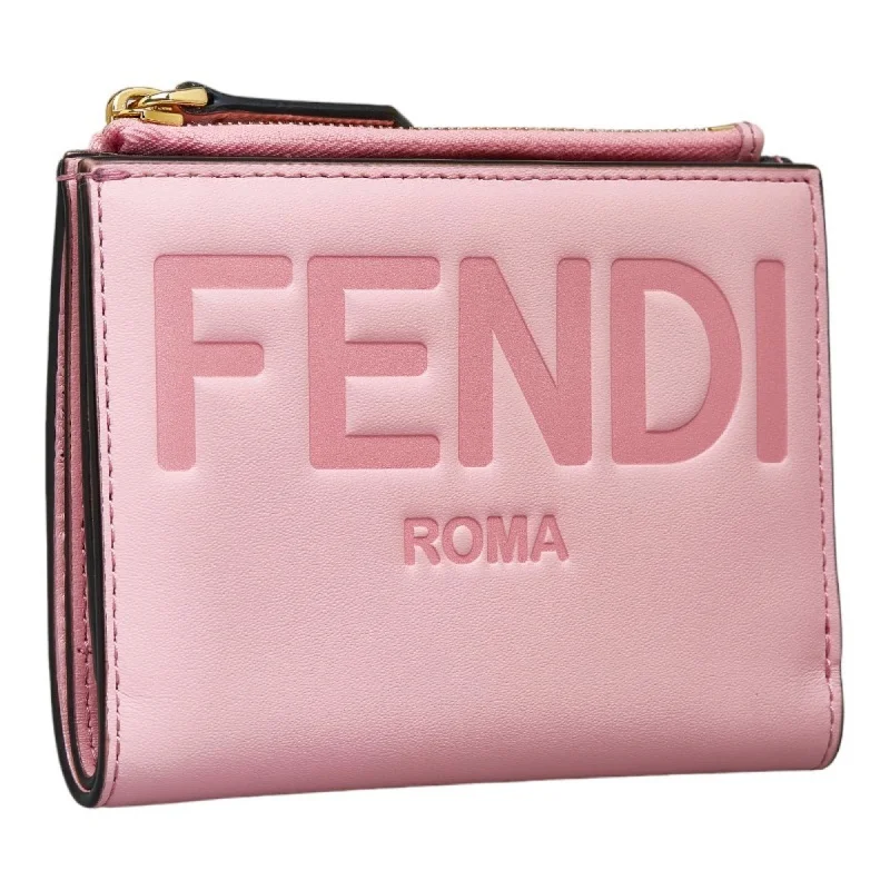 Fendi bags with a Bluetooth - enabled key finder for never losing keys againFENDI bifold wallet 8M0447 pink leather ladies