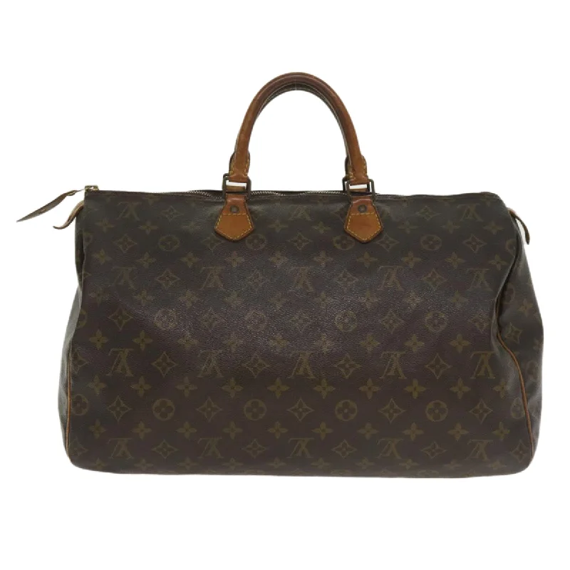 Small - sized Louis Vuitton Pochette Metis bags for a compact carryLOUIS VUITTON Monogram Speedy 40 Hand Bag M41522 LV Auth jk3036