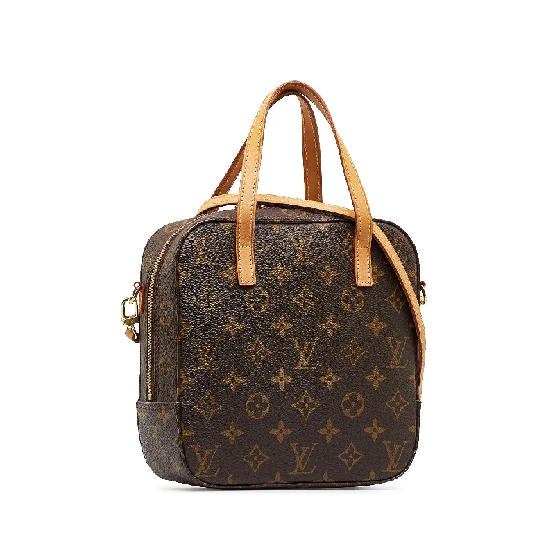 Louis Vuitton Twist bags with a contrast - colored interior for visual interestLOUIS VUITTON Monogram Spontini Satchel