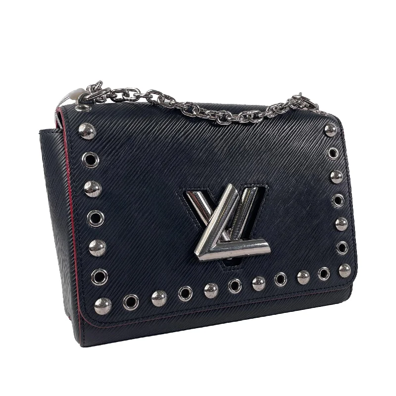 Louis Vuitton bags with a detachable mobile phone holder for convenienceLouis Vuitton Studded Epi Twist MM (iyaUjK)