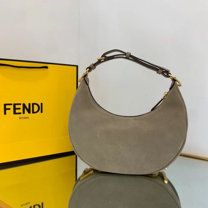 Fendi tote bags with a double - handle and shoulder - strap option for versatile carryingWF -  Fendi Bag - 253