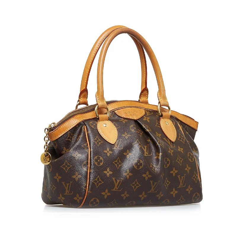 Louis Vuitton bags with a front - zip pocket for small items like keysLouis Vuitton Monogram Tivoli PM (HThTQI)