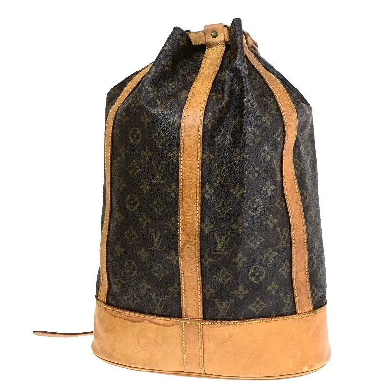 Louis Vuitton bags with a front - flap pocket for quick - access itemsLOUIS VUITTON Randonnee Shoulder Bag