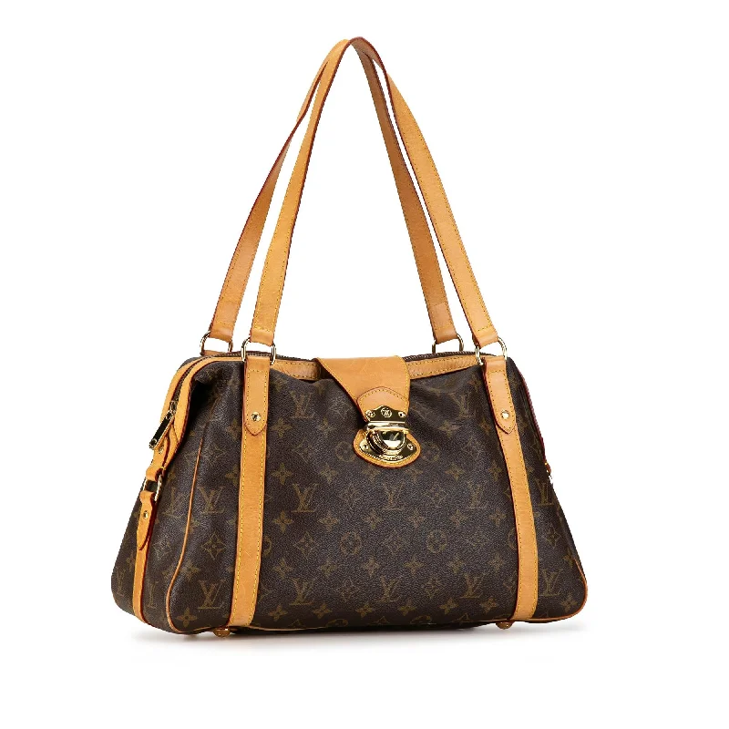 Louis Vuitton Neverfull bags with large capacity for everyday essentialsLouis Vuitton Monogram Stresa PM (iVBLPk)