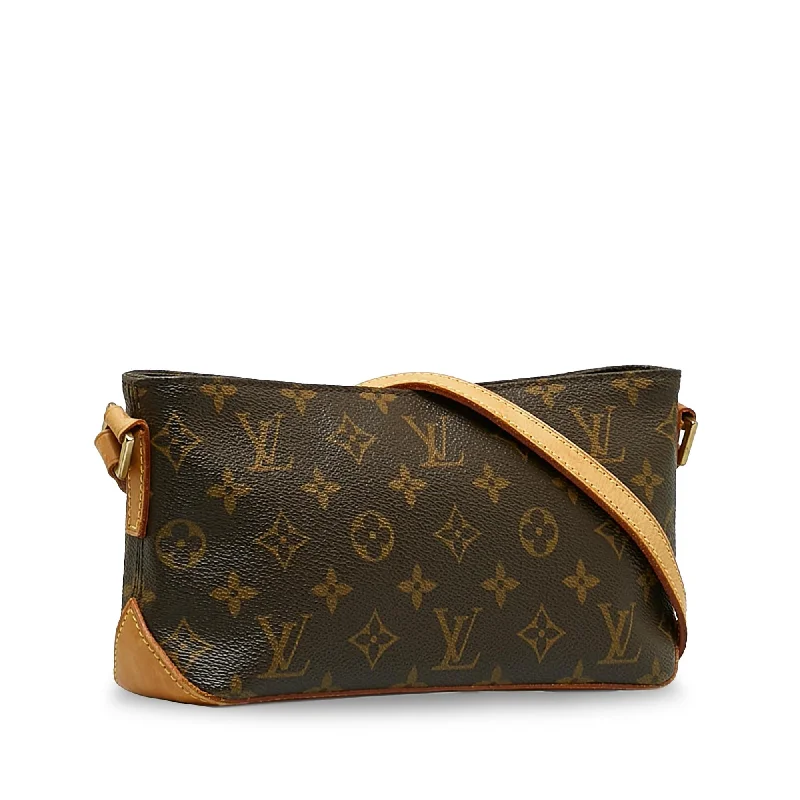 Ladies Louis Vuitton shoulder bags with a magnetic - closure flap for easeLouis Vuitton Monogram Trotteur (kxxeIY)