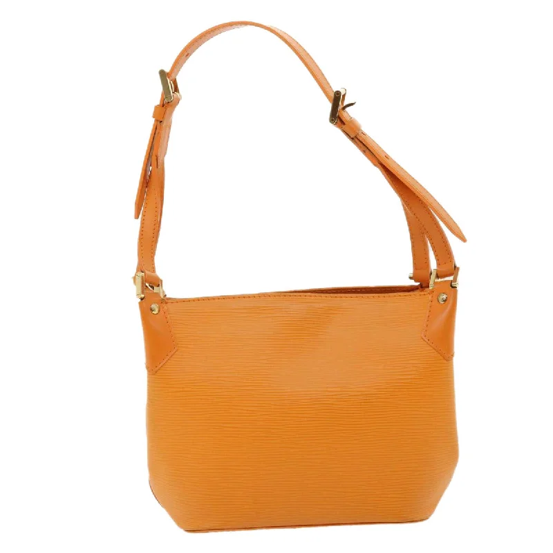 Louis Vuitton tote bags with a spacious interior and multiple pocketsLouis Vuitton Orange Leather Mandala shoulder bag