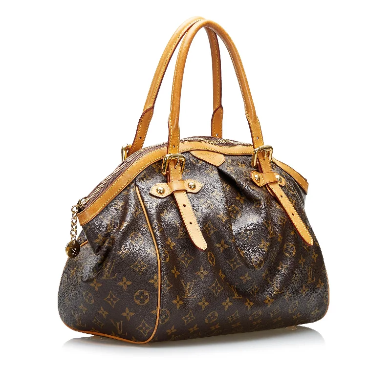 Louis Vuitton Twist bags with a crystal - embellished LV - turnlockLouis Vuitton Monogram Tivoli GM (H1VROS)