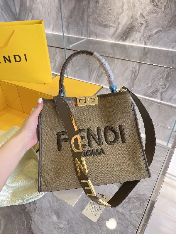 Fendi Baguette bags with a studded leather trim for a bold and edgy lookEN   Designer bags by Fendi 222