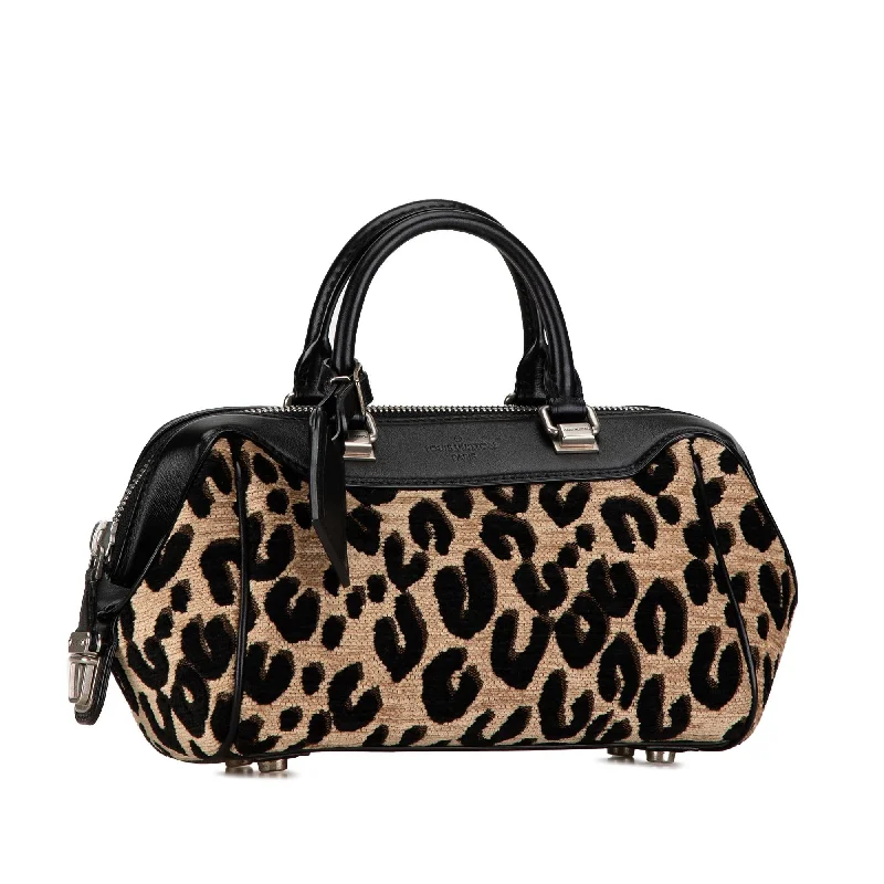 Louis Vuitton tote bags with a spacious interior and multiple pocketsLouis Vuitton Stephen Sprouse Leopard Baby Speedy (HDi6DI)