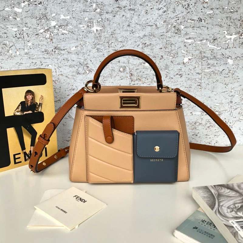 Ladies Fendi Peekaboo bags with a front - pocket organizer for quick access to essentialsBC - FENDI BAGS - 1070