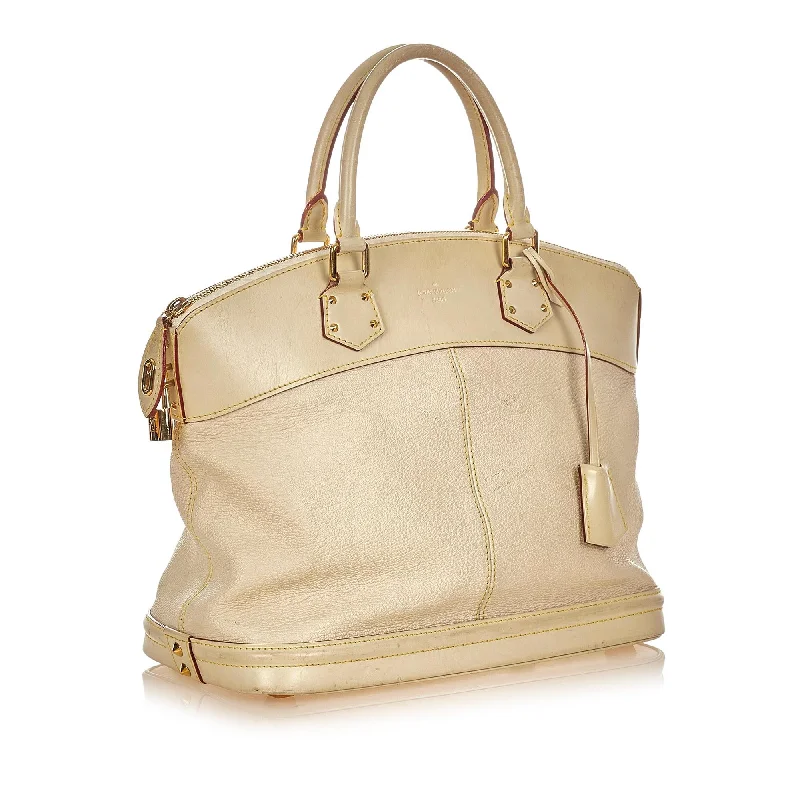 Louis Vuitton Twist bags with the iconic LV - turnlock closureLouis Vuitton Suhali Lockit MM (25864)