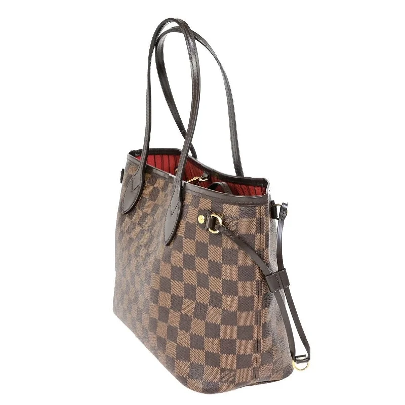 Louis Vuitton Alma bags with a leather - wrapped handle for a luxurious feelLouis Vuitton Neverfull Pm Shoulder Tote