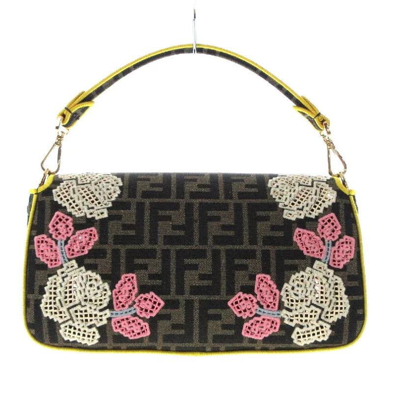 Fendi crossbody bags with a printed floral pattern for a feminine and romantic touchFendi Baguette Handbag - '10s