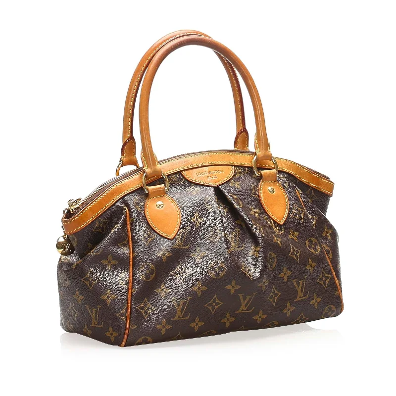 Louis Vuitton backpacks with a padded laptop compartment for travelLouis Vuitton Monogram Tivoli PM (22390)