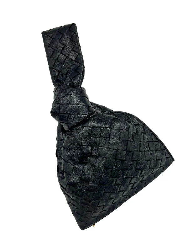 Bottega Veneta bags for stargazing nightsBottega Veneta Black Nappa Intrecciato Mini BV Twist Bag