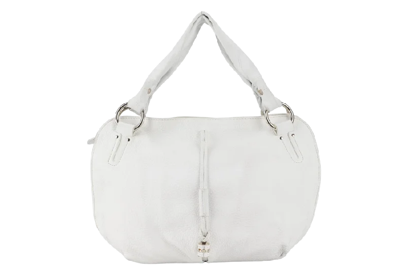 Affordable Replica - Style Celine BagsCELINE BITTERSWEET HOBO BAG WHITE GRAIN LEATHER GOLD HARDWARE WITH DUST COVER