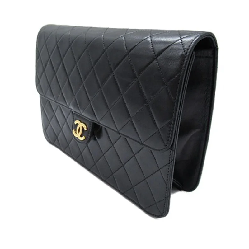 Chanel bags with gold, silver, and pearl accentsChanel CC Quilted Lambskin Single Flap (iO4bfz)