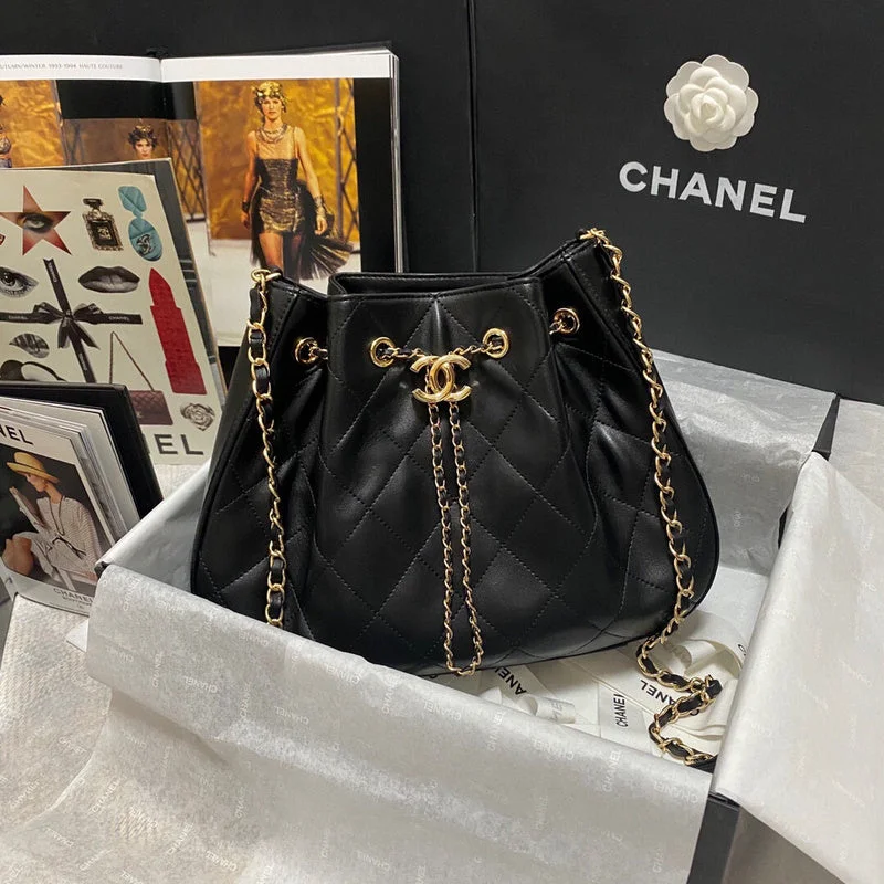 Chanel bags with leather and tweed combinationsWF - Chanel Bags - 1444