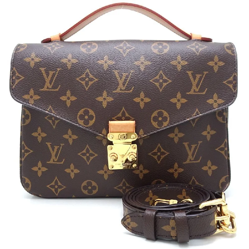 Louis Vuitton Petite Malle bags with a hard - shell structure for uniquenessLouis Vuitton Pochette Metis Mm